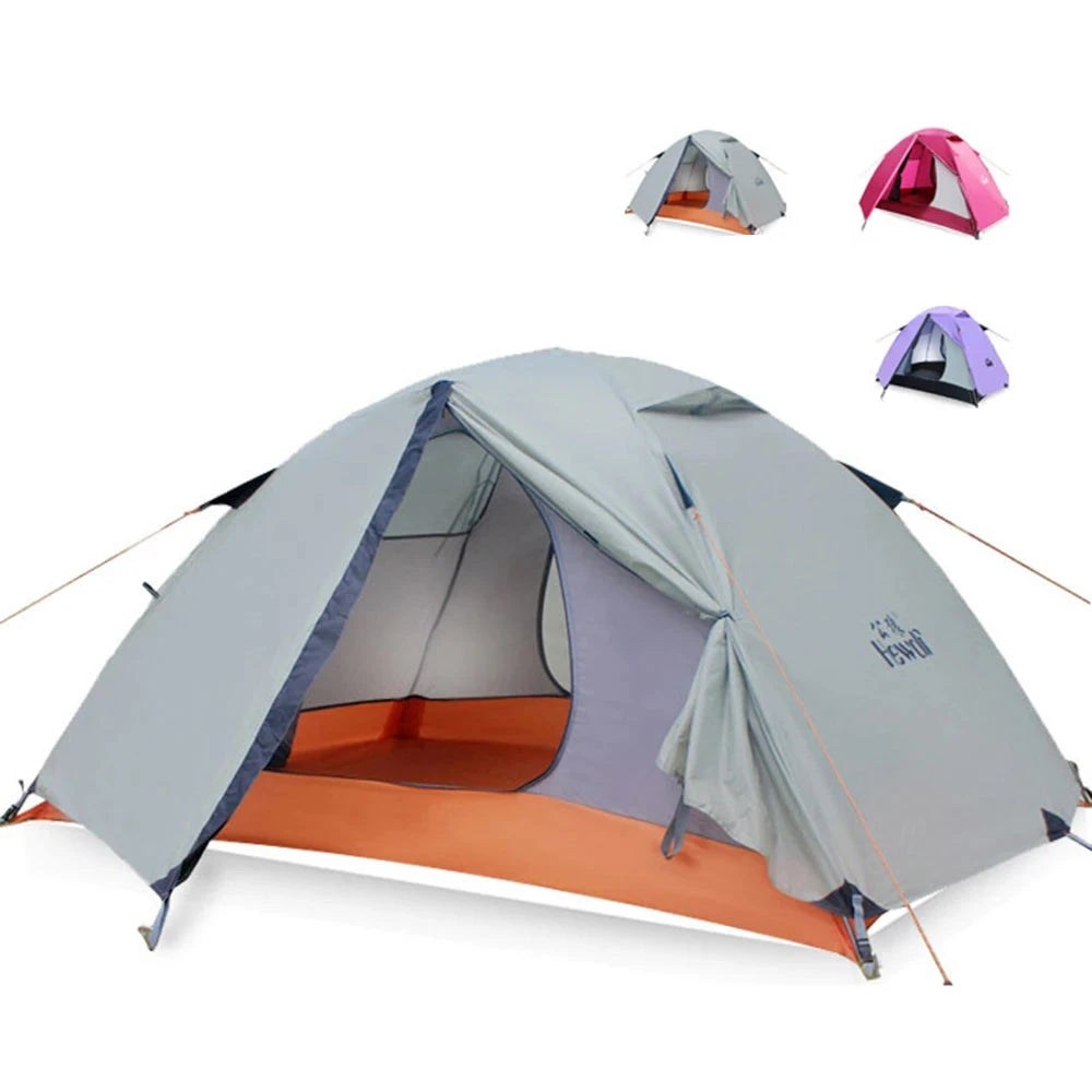 Tente de Camping 2 Places Hewolf – Idéale pour Toutes Vos Aventures Outdoor